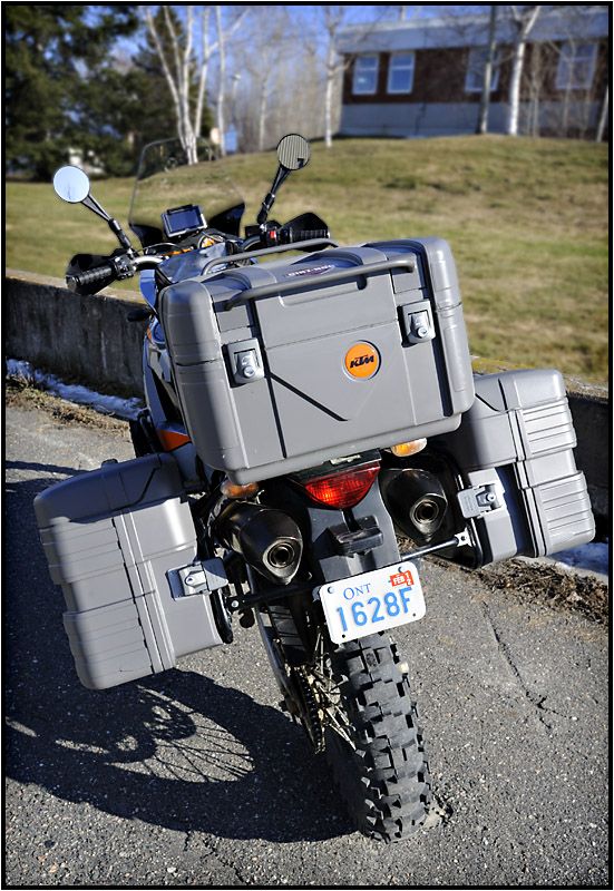 ktm adventure luggage