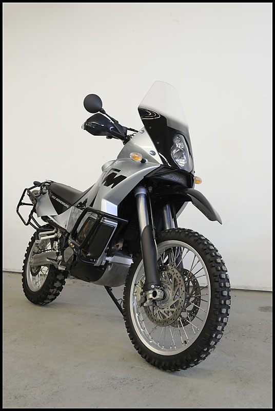 KTM 950 Adventure high fender mod