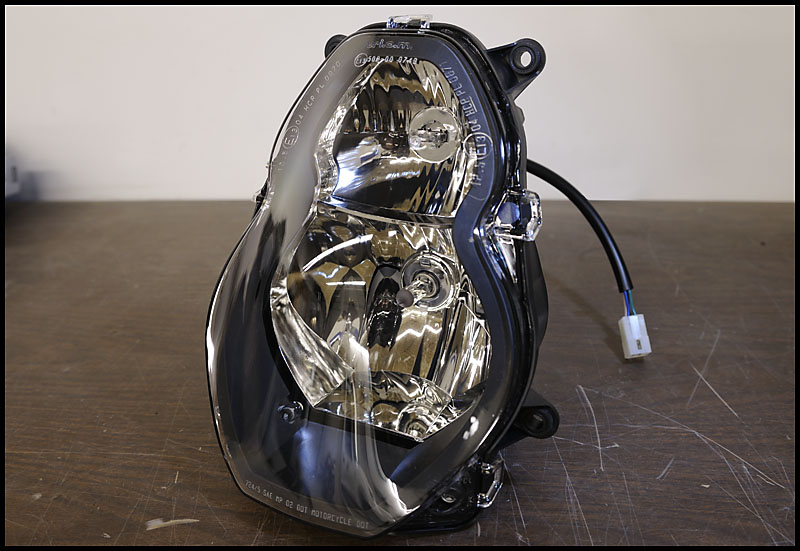 European headlamp assembly