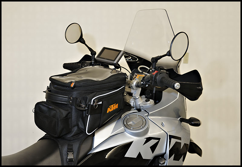 KTM's tank bag