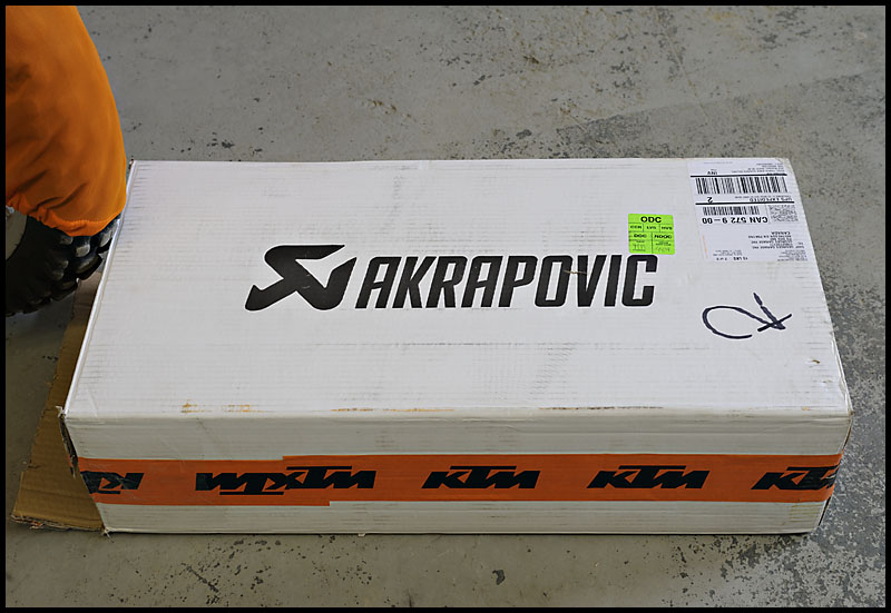 Akrapovic Racing Exhaust