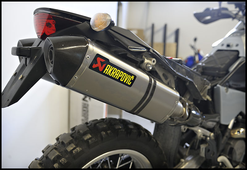 Akrapovic Exhaust Installed