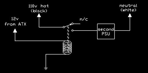 schematic for wiring second PSU