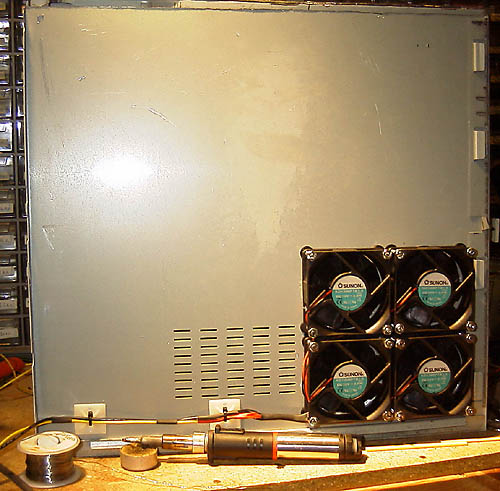 Left panel wiring