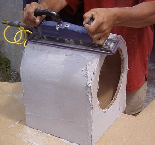 Sanding bondo